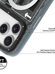 YOUNGKIT Technology Series for iPhone 17 Pro Max Magnetic Case Hard PC IMD Phone Cover by The Case Factory