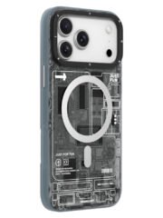 YOUNGKIT Technology Series for iPhone 17 Pro Max Magnetic Case Hard PC IMD Phone Cover Technology Black by The Case Factory