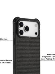 YOUNGKIT For iPhone 17 Pro Max Magnetic Case Jeans Cloth Texture TPU Canvas Phone Back Cover by The Case Factory