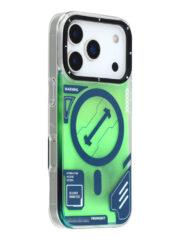 YOUNGKIT For iPhone 17 Pro Case Compatible with MagSafe Anti Drop TPU PC Phone Back Cover Green by The Case Factory