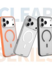 YOUNGKIT For iPhone 17 Pro Clear Case Compatible with MagSafe Shockproof TPU PC Phone Back Cover by The Case Factory