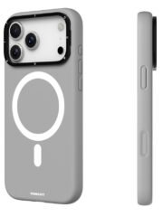 YOUNGKIT For iPhone 17 Pro Case Compatible with MagSafe Lens Kickstand Silicone Phone Cover by The Case Factory