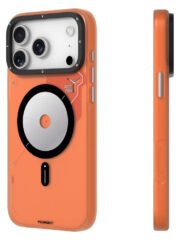 YOUNGKIT For iPhone 17 Pro Magnetic Case Unique Disc Design TPU + PC Phone Back Cover by The Case Factory
