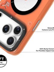 YOUNGKIT For iPhone 17 Pro Magnetic Case Unique Disc Design TPU + PC Phone Back Cover by The Case Factory