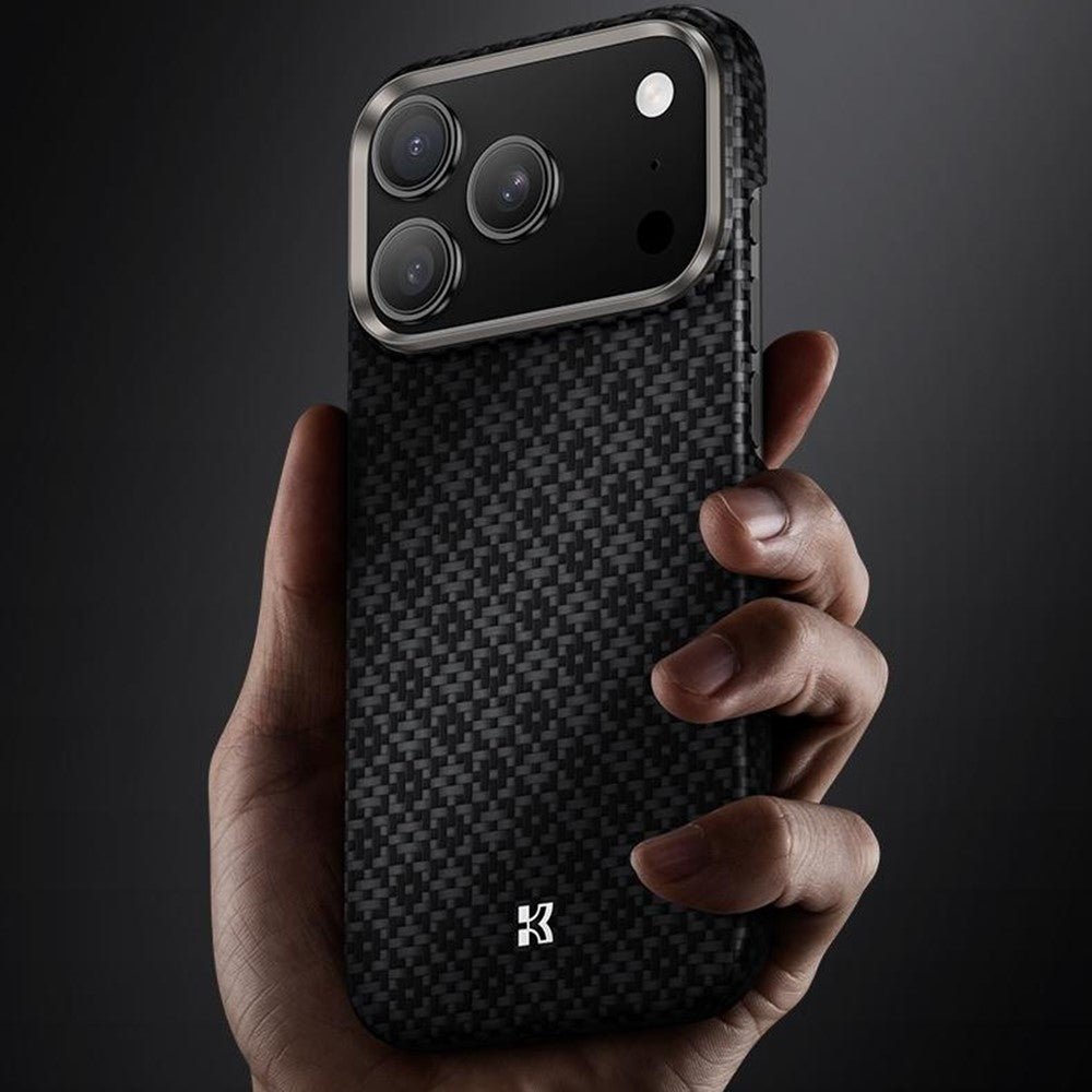 BENKS C1 For iPhone 17 Pro Case Kevlar Aramid Fiber Diamond Texture Woven Phone Cover Compatible with MagSafe - Image 6