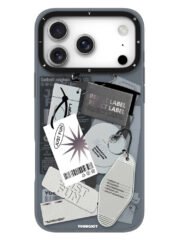 YOUNGKIT Interdimensional Series For iPhone 17 Pro Max Magnetic Case Matte TPU IMD Phone Back Cover Cool (Black White) by The Case Factory