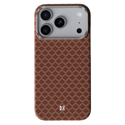 BENKS C1 For iPhone 17 Pro Case Kevlar Aramid Fiber Woven Diamond Texture Phone Cover Compatible with MagSafe