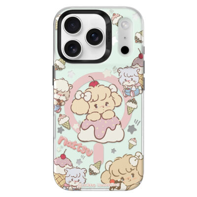 BENKS D1 for iPhone 17 Pro Cartoon Animal TPU TPE PC Phone Cover Compatible with MagSafe