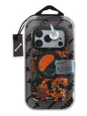 YOUNGKIT For iPhone 17 Pro Max Magnetic Case Pixel Camouflage 2.0 Shockproof TPU PC Phone Back Cover by The Case Factory