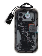 YOUNGKIT For iPhone 17 Pro Magnetic Case Highway Trajectory Pattern TPU + PC + Metal Phone Back Cover by The Case Factory