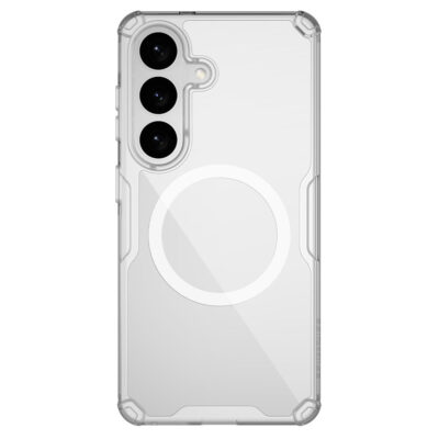 NILLKIN Nature Pro Series for Samsung Galaxy S26+ Magnetic Case TPU-PC Ultra Clear Shockproof Phone Cover