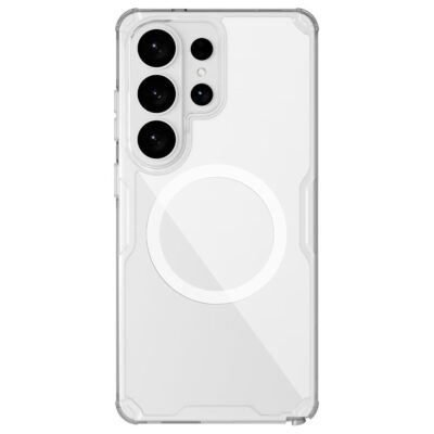 NILLKIN Nature Pro Series for Samsung Galaxy S26 Ultra Magnetic Case TPU-PC Ultra Clear Shockproof Phone Cover