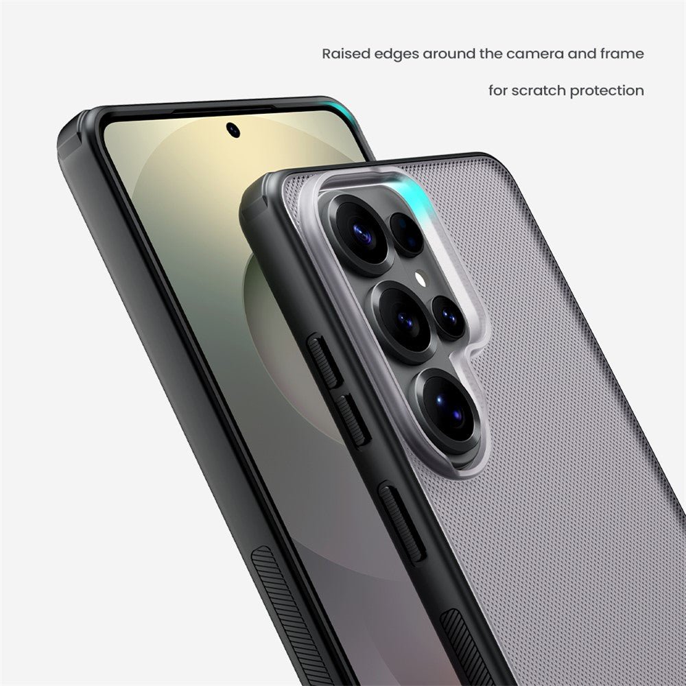 NILLKIN Super Frosted Shield Pro For Samsung Galaxy S26 Ultra Case Matte PC-TPU Clear Black Shockproof Phone Cover - Image 11