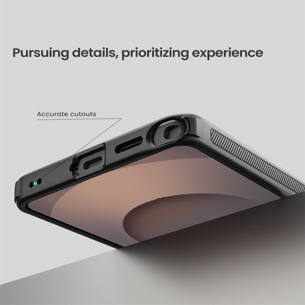 NILLKIN Super Frosted Shield Pro For Samsung Galaxy S26 Ultra Case Matte PC-TPU Clear Black Shockproof Phone Cover - Image 12