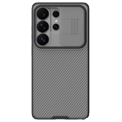 NILLKIN Camshield Pro Series For Samsung Galaxy S26 Ultra Case TPU-PC Clear Black Shockproof Phone Cover with Camera Slider