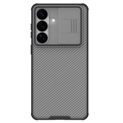 NILLKIN Camshield Pro Series For Samsung Galaxy S26+ Case TPU-PC Clear Black Shockproof Phone Cover with Camera Slider