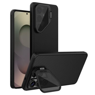 NILLKIN Camshield Prop Magnetic Series for Samsung Galaxy S26 Ultra Case Clear Lens Lid PC-TPU Shockproof Phone Cover