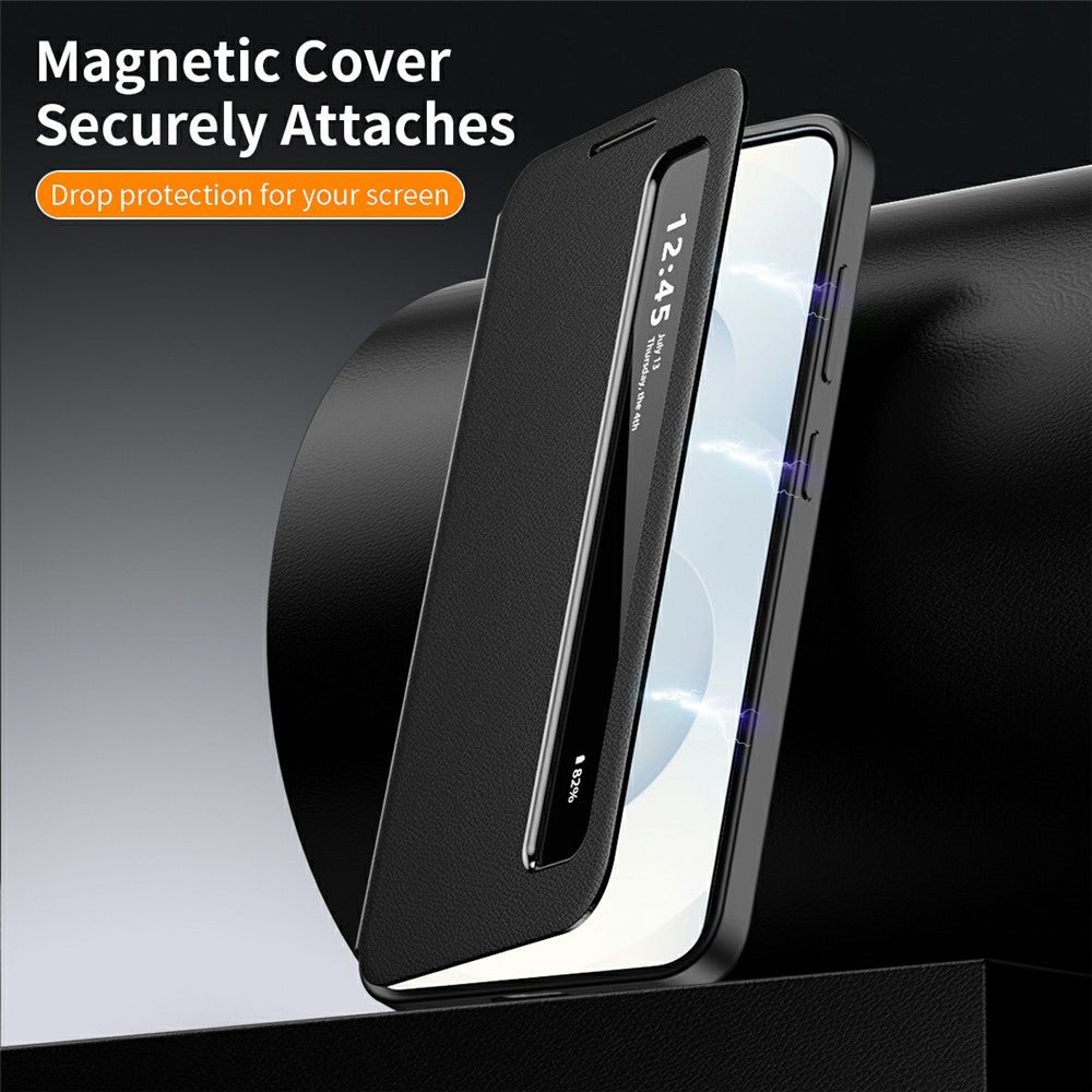 For Samsung Galaxy S25 Ultra Case Smart View Window Leather Phone Cover - Image 7