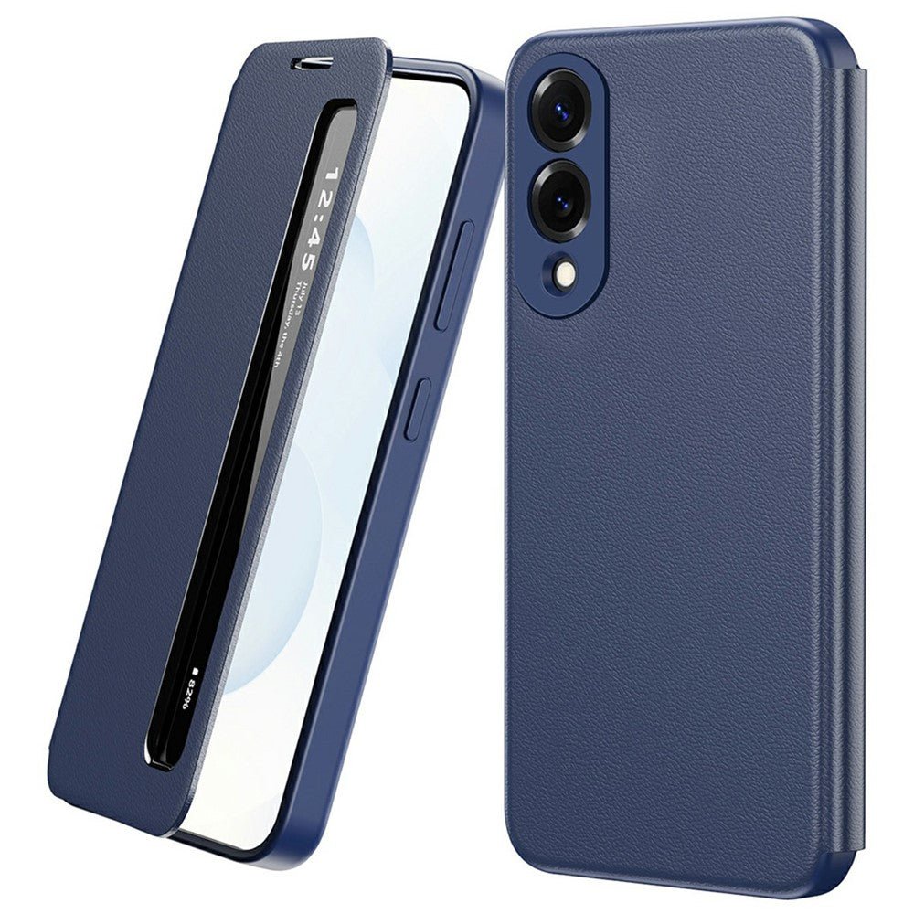 For Samsung Galaxy S25 Edge Case Smart View Window Leather Phone Cover - Image 8