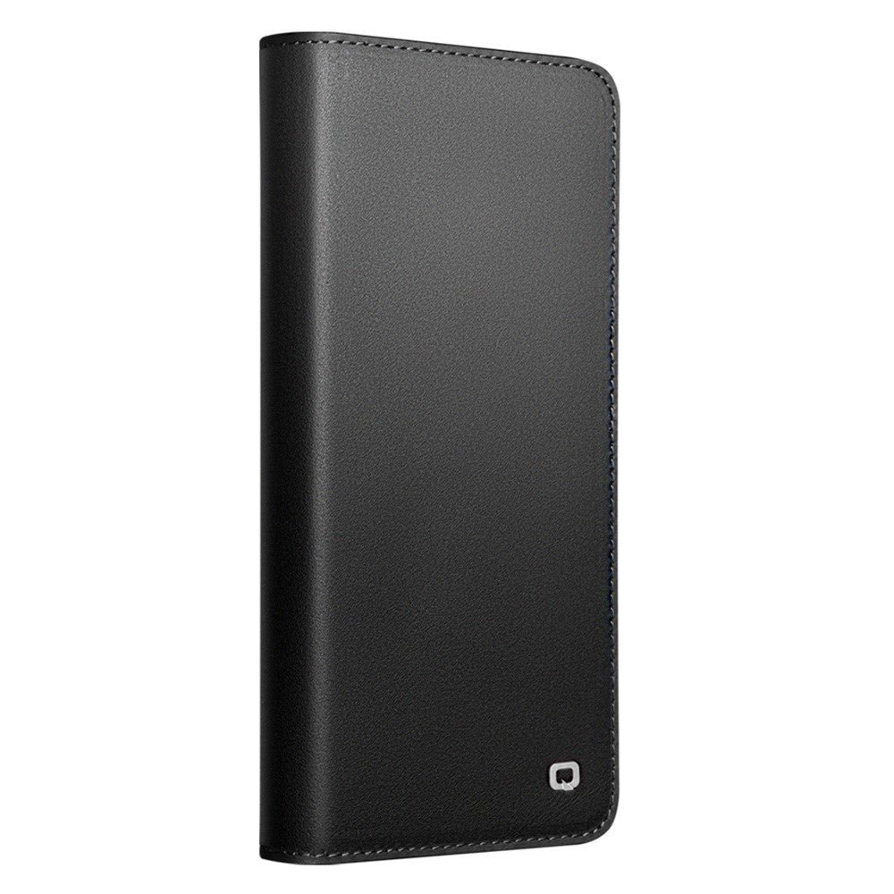 QIALINO For Samsung Galaxy S26 / S26 Pro Wallet Case Matte Genuine Leather Flip Phone Cover - Image 5