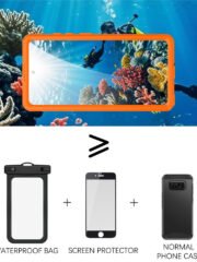 REDPEPPER For Samsung Galaxy S26 Ultra IP68 Waterproof Case Clear Magnetic Phone Cover by The Case Factory
