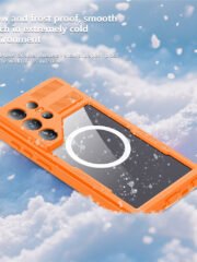 REDPEPPER For Samsung Galaxy S26 Ultra IP68 Waterproof Case Clear Magnetic Phone Cover by The Case Factory