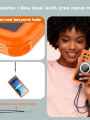 REDPEPPER For Samsung Galaxy S26 Ultra IP68 Waterproof Case Clear Magnetic Phone Cover by The Case Factory