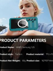 REDPEPPER For Samsung Galaxy S26 IP68 Waterproof Case Clear Magnetic Phone Cover by The Case Factory