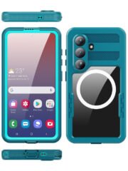 REDPEPPER For Samsung Galaxy S26 IP68 Waterproof Case Clear Magnetic Phone Cover by The Case Factory