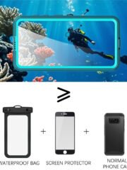 REDPEPPER For Samsung Galaxy S26 IP68 Waterproof Case Clear Magnetic Phone Cover by The Case Factory