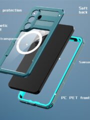 REDPEPPER For Samsung Galaxy S26 IP68 Waterproof Case Clear Magnetic Phone Cover by The Case Factory