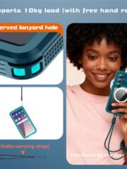 REDPEPPER For Samsung Galaxy S26 IP68 Waterproof Case Clear Magnetic Phone Cover by The Case Factory