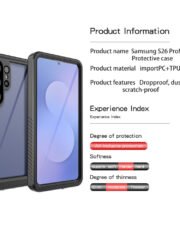 REDPEPPER FS Series For Samsung Galaxy S26 Ultra Waterproof Case IP68 Shockproof Phone Cover by The Case Factory