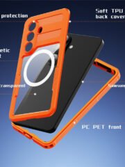 REDPEPPER For Samsung Galaxy S26+ IP68 Waterproof Case Clear Magnetic Phone Cover by The Case Factory