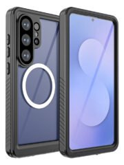 REDPEPPER FS Series For Samsung Galaxy S26 Ultra IPX8 Waterproof Case PC TPU PET Clear Magnetic Phone Cover As Shown by The Case Factory