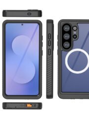 REDPEPPER FS Series For Samsung Galaxy S26 Ultra IPX8 Waterproof Case PC TPU PET Clear Magnetic Phone Cover by The Case Factory