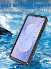 REDPEPPER FS Series For Samsung Galaxy S26 Ultra IPX8 Waterproof Case PC TPU PET Clear Magnetic Phone Cover by The Case Factory
