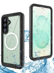 REDPEPPER FS Series For Samsung Galaxy S26+ IPX8 Waterproof Case PC TPU PET Clear Magnetic Phone Cover by The Case Factory