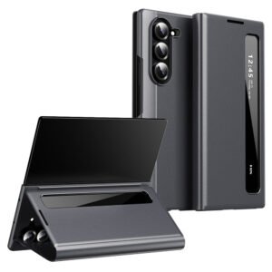For Samsung Galaxy Z Fold5 5G Case Smart View Window Leather Phone Cover