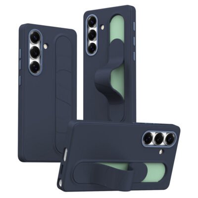 For Samsung Galaxy S26+ Case Customizable Smart Key Control Wristband Kickstand PC + Silicone Phone Cover