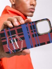 YOUNGKIT For iPhone 15 Pro Max Case Compatible with MagSafe 600D Aramid Fiber Phone Case by The Case Factory