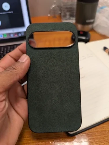 Alcantara Google Pixel Case (Dark Gray) photo review