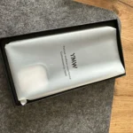 Full-Wrap Italian Alcantara Case for iPhone 16-13 Series | Compatible with MagSafe photo review