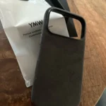 Full-Wrap Italian Alcantara Case for iPhone 16-13 Series | Compatible with MagSafe photo review