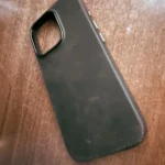 Premium Scars Crazy Horse Genuine Cowhide Leather iPhone Case | Compatible with MagSafe (Ferruginous Brown) photo review