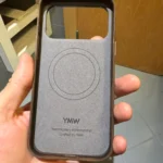 Premium Scars Crazy Horse Genuine Cowhide Leather iPhone Case | Compatible with MagSafe (Ferruginous Brown) photo review