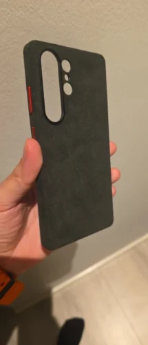 Magnetic Alcantara Case For Samsung Galaxy S25 Ultra photo review