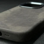 Premium Scars Crazy Horse Genuine Cowhide Leather iPhone Case | Compatible with MagSafe (Noix) photo review