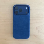 Full-Wrap Italian Alcantara Case for iPhone 16-13 Series | Compatible with MagSafe photo review