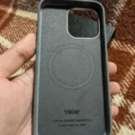 Full-Wrap Italian Alcantara Case for iPhone 16-13 Series | Compatible with MagSafe photo review